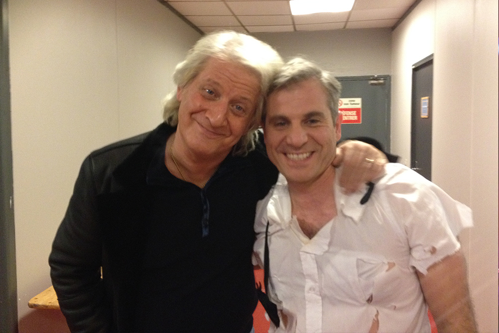 Avec Patrick Sébastien à L'émission Du Plus Grand Cabaret Du Monde
