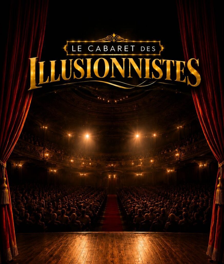Cabaret des Illusionnistes, spectacle visuel avec un collectif de magiciens internationaux
