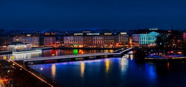 Genève by night